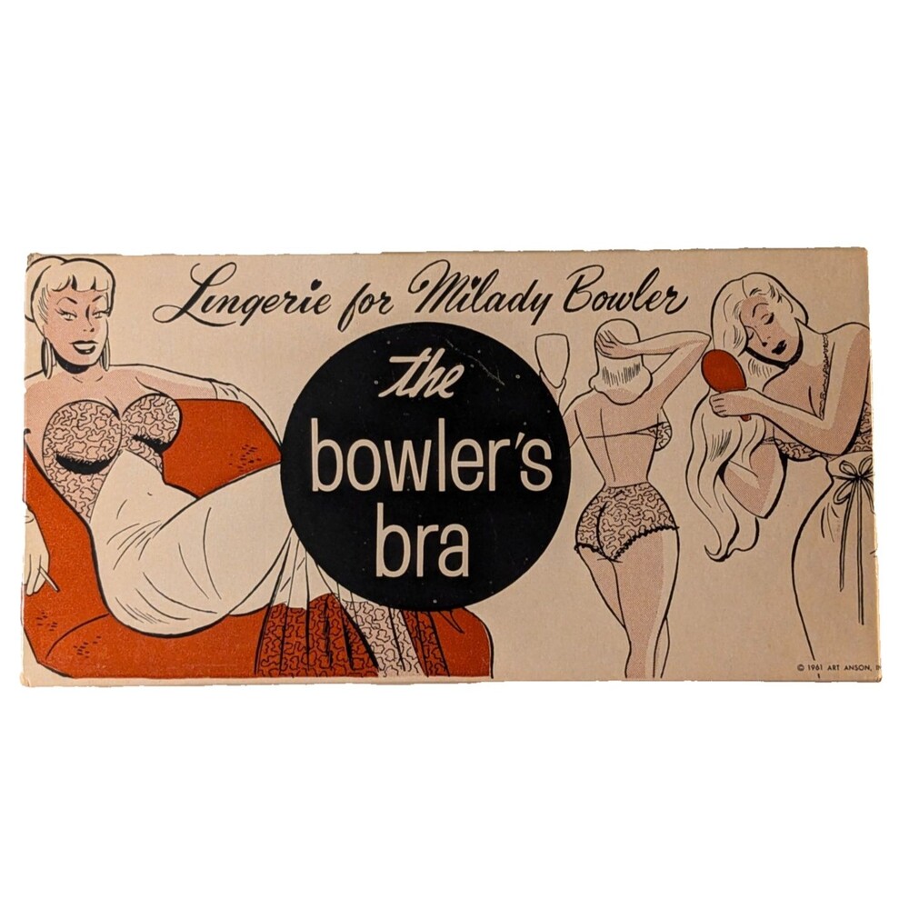 The Bowler's Bra 1961 Gag Gift novelty